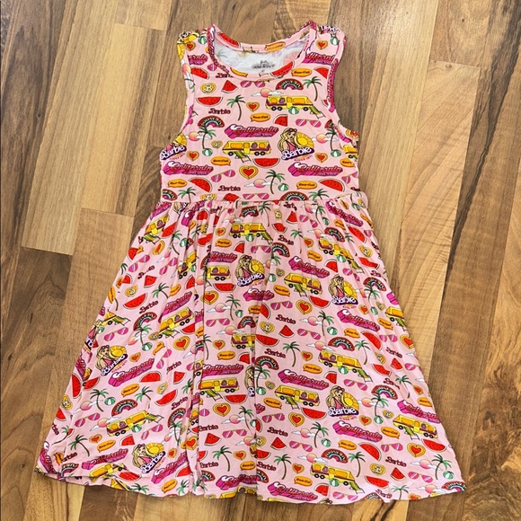 Posh Peanut Other - Posh Peanut x Barbie California Dreamin Malibu Barbie Twirl Dress - 6T